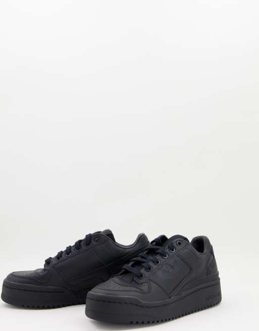 Zapatillas de deporte negro triple Forum Bold de adidas Originals