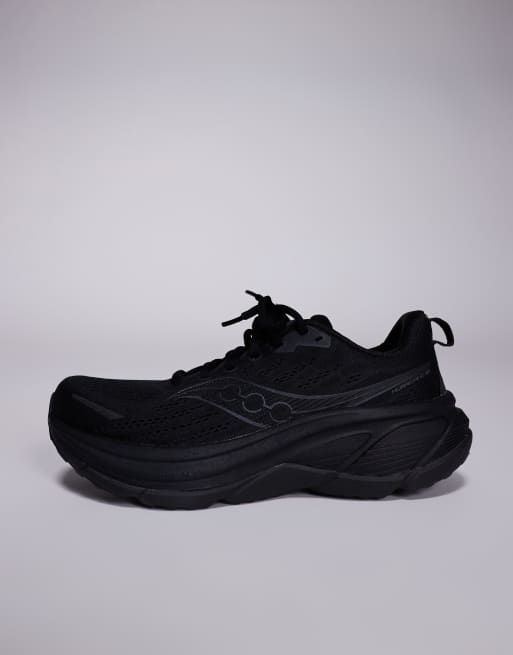 Zapatillas de deporte negro triple para correr Hurricane 25 de Saucony, 2 de 5