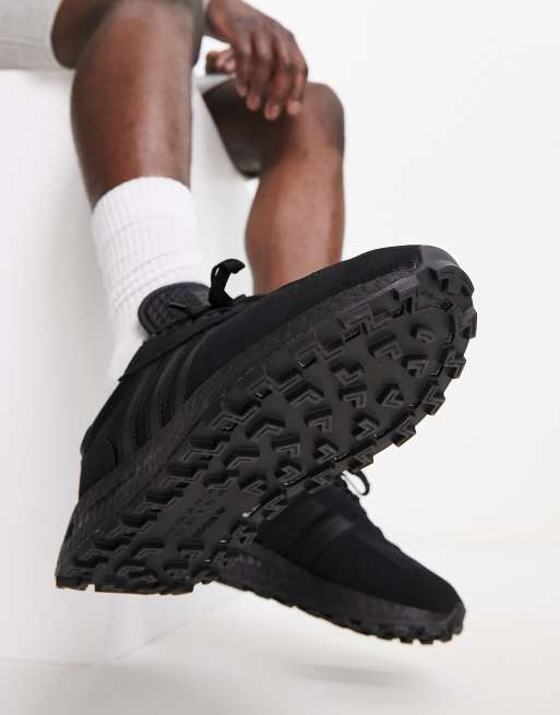 Zapatillas de deporte negro triple Retropy F5 adidas Originals ASOS