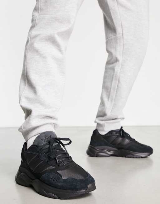 Zapatillas de deporte negro triple Retropy F90 de adidas Originals