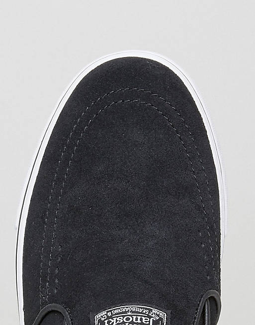 Zapatillas de negros sin cordones Zoom Stefan Janoski 833564-001 Nike SB ASOS