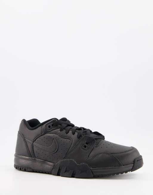 Zapatillas de deporte planas en color triple negro Cross de Nike