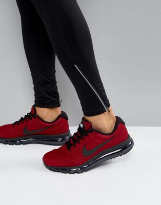 Zapatillas de deporte rojas 849559-603 Air Max 2017 de Nike Running | ASOS