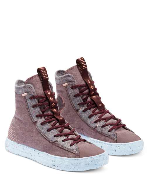 Zapatillas de rojas altas Chuck All Star de ASOS