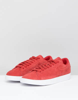 nike blazer low rojas