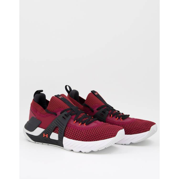 Zapatillas Under Armour Project Rock 4, Rojo, Mujer