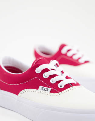 vans classic rojas