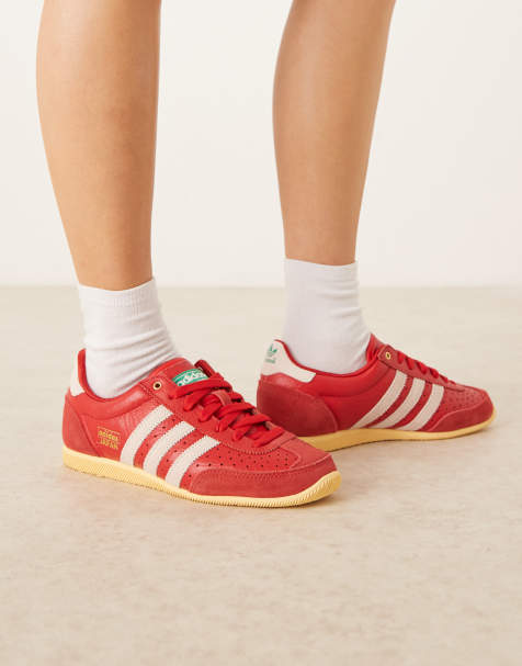 Zapatillas de deporte rojas y crema Japan de adidas Originals - view 1