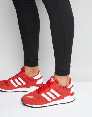 zapatillas adidas rojas hombre