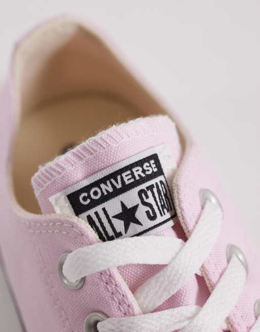 Zapatillas de deporte rosa claro Chuck Taylor All Star Ox de Converse, 4 de 5