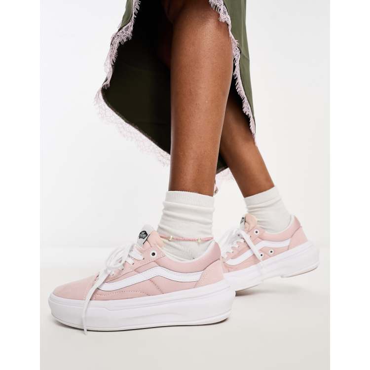 Tenis vans hotsell rosas con blanco