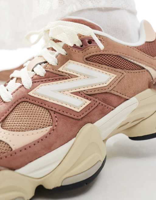 New balance rosa y marron shop