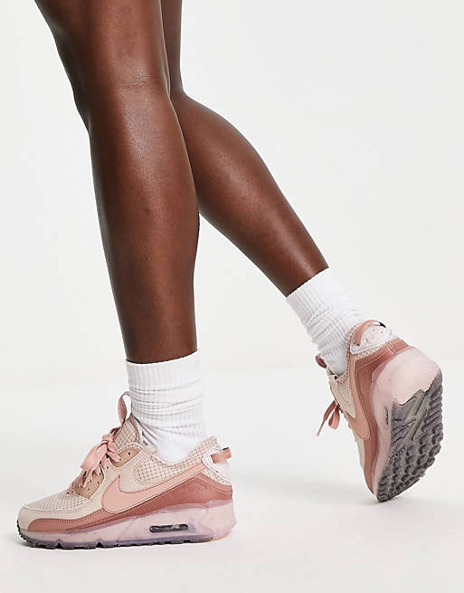 Mujer Zapatos | Zapatillas de deporte rosa Oxford Air Max Terrascape 90 Next Nature de Nike - IL12578