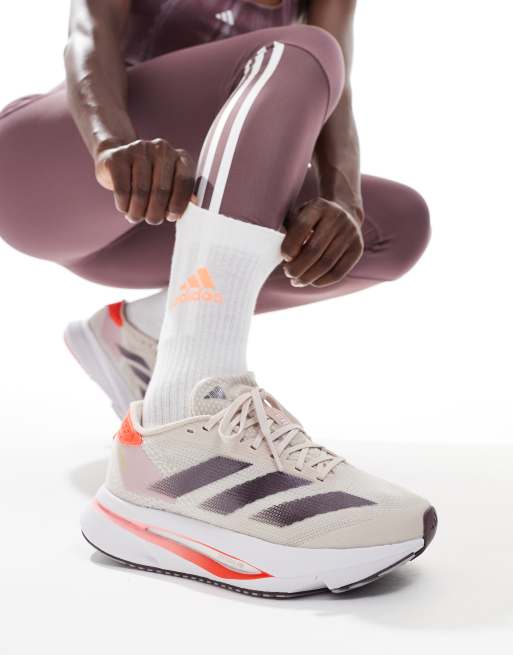 Zapatillas de deporte rosa pálido Adizero SL2 de adidas Running, 5 de 5