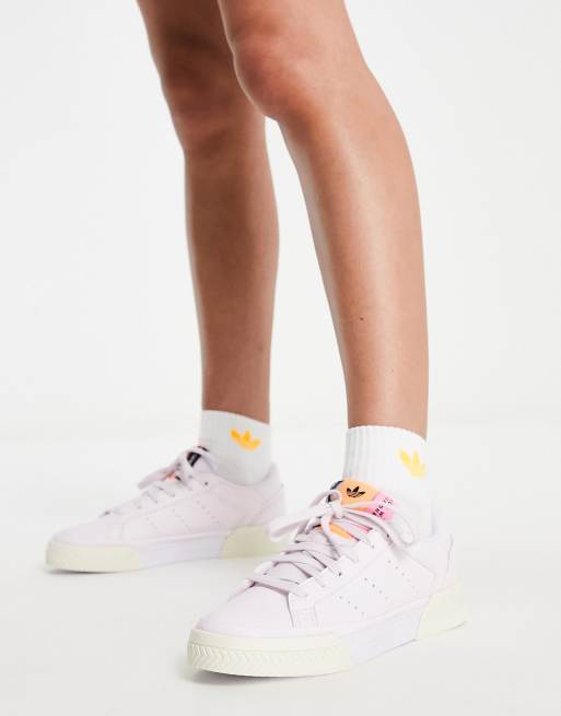 Zapatillas de deporte rosa pálido Court Tourino de adidas Originals