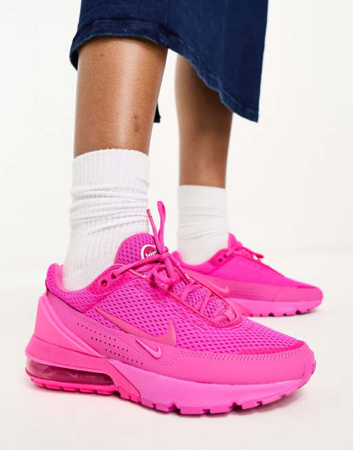 Nike rosas con camara de aire hot sale