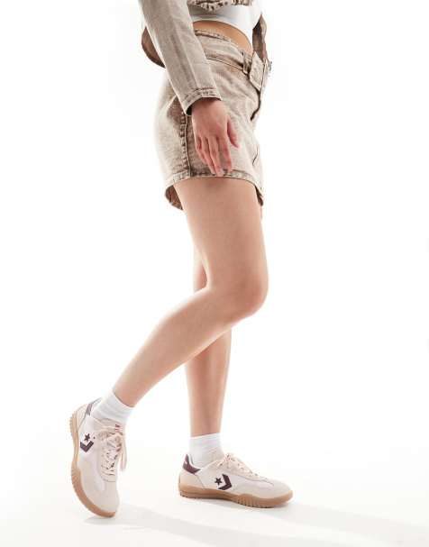 Zapatillas de deporte rosas con detalles burdeos Run Star de Converse - view 1