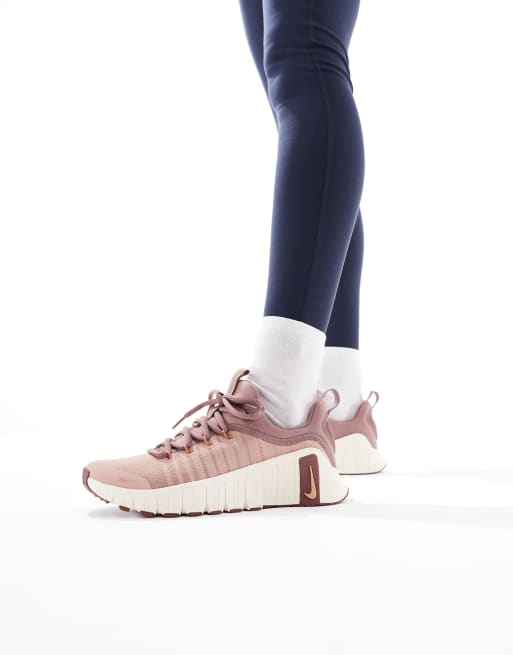 Zapatillas de deporte rosas Free Metcon 6 de Nike Training, 5 de 5