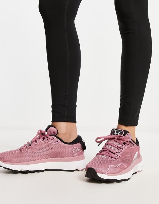 Zapatillas de deporte rosas HOVR Infinite 5 de Under Armour Running