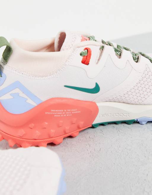 Zapatillas de deporte rosas Wildhorse Trail 2 de Nike Running, 2 de 4