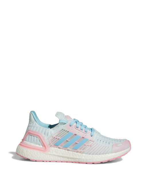 Zapatillas de deporte rosas y azules Ultraboost CC_1 DNA Climacool de adidas |