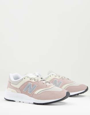 Zapatillas de deporte rosas y color crema 997H de New Balance