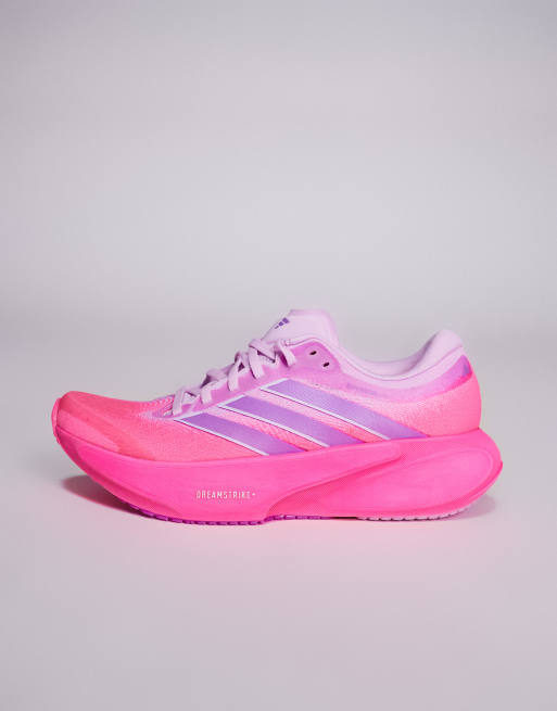Zapatillas de deporte rosas y moradas Supernova Rise 3 de adidas Running, 2 de 5