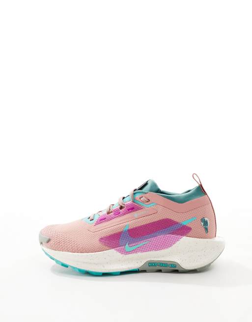 Nike running gris y rosa best sale