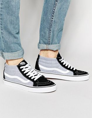 vans sk8 mid outfit