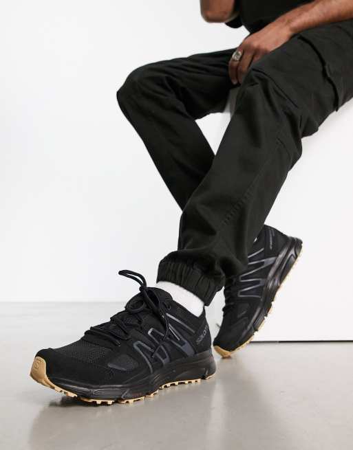 Zapatillas de deporte unisex de color negro, ébano y goma de ante X-Mission 4 de Salomon