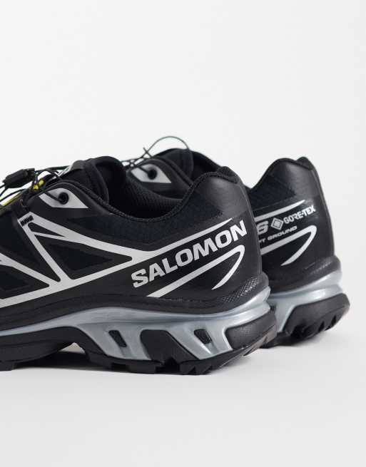 Zapatillas de deporte unisex negras XT-6 GTX de Salomon, 2 de 5