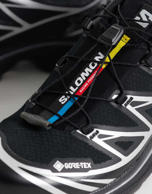 Zapatillas de deporte unisex negras XT-6 GTX de Salomon, 4 de 5