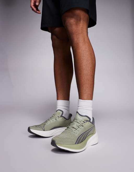 Zapatillas de deporte verde caqui Darter Pro de PUMA , 3 de 5