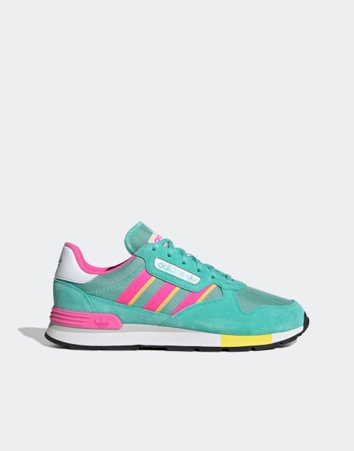 Zapatillas de deporte verde claro Treziod 2 de adidas Originals