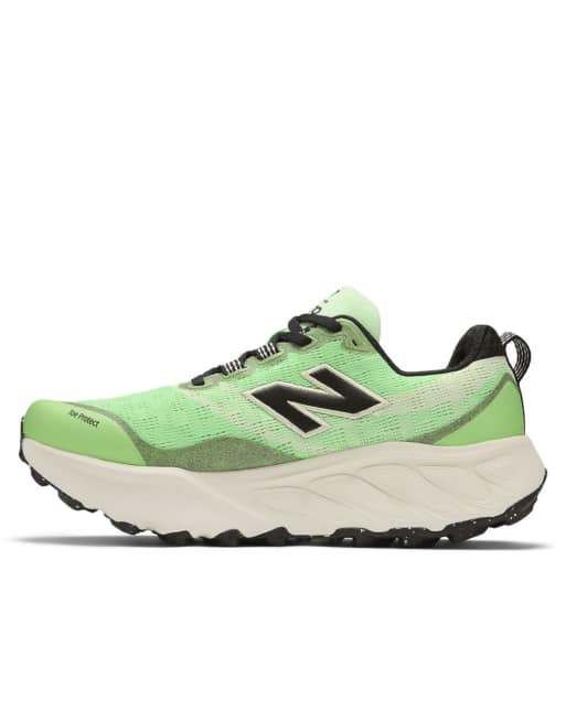 Zapatillas de deporte verde jade eléctrico Fresh Foam X Hierro V9 de New Balance