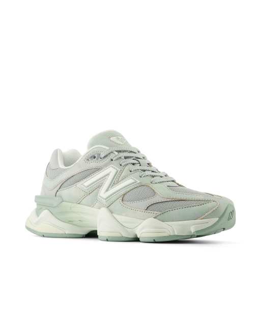 Zapatillas de deporte verde mosaico 9060 de New Balance, 3 de 4