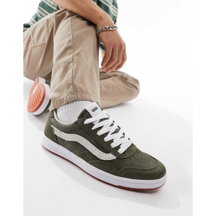 Zapatillas de deporte verde oliva unisex de estilo a os 90 Cruze