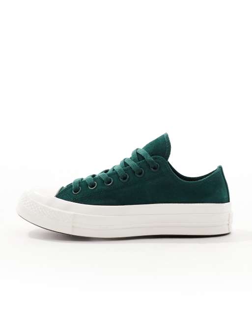 Zapatillas de deporte verde oscuro Chuck 70 Ox de Converse, 3 de 5