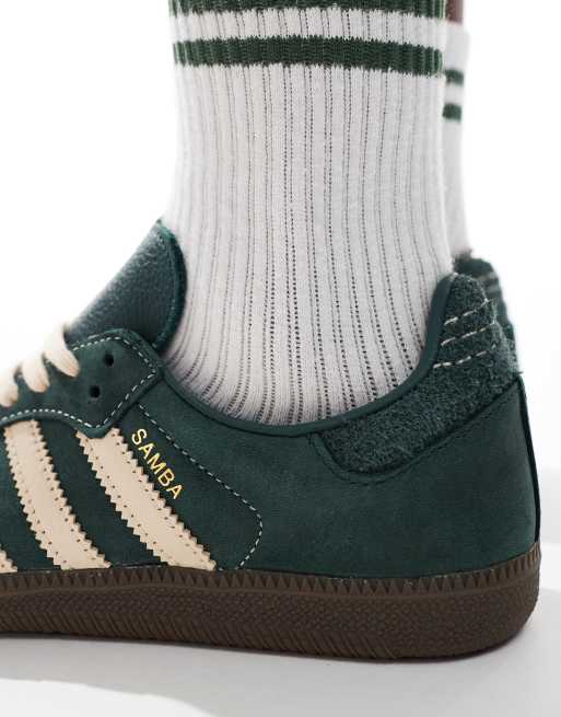 adidas gazelle silver green womens adidas Men's Samba Originals OG "Collegiate Green Gum"