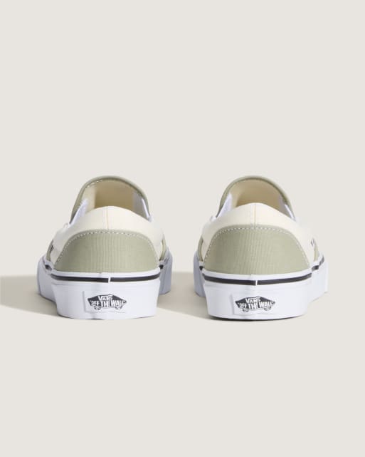 Zapatillas de deporte verde salvia sin cierres Slip-On de Vans Classic, 3 de 4