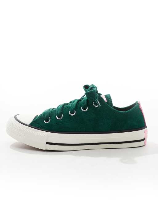 Zapatillas de deporte verdes Chuck Taylor All Star Ox de Converse, 2 de 5