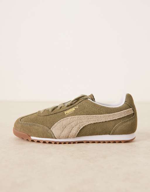Zapatillas de deporte verdes con cordones dobles Arizona de PUMA, 2 de 5