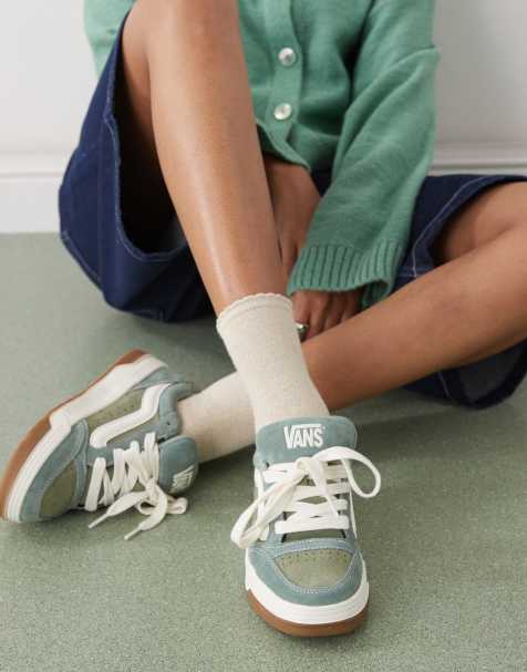 Zapatillas de deporte verdes en dos tonos con suela gruesa de ante Hylane de Vans - view 1