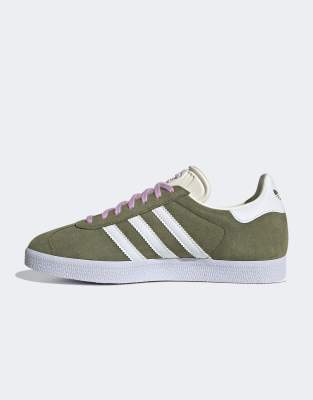 zapatillas adidas gazelle verdes