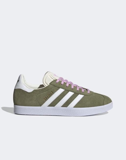 Zapatillas de deporte verdes Gazelle de adidas Originals
