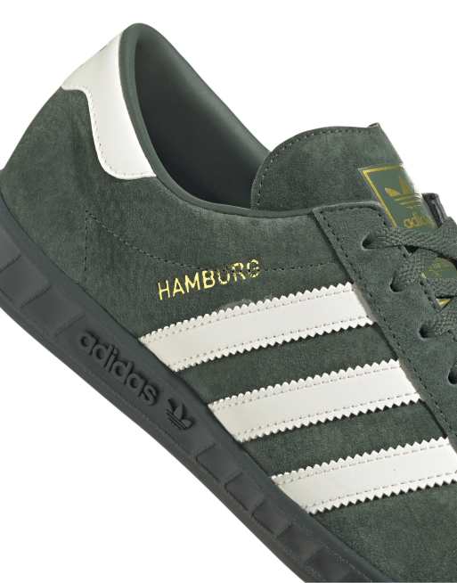 moverse Sobriqueta Círculo de rodamiento Zapatillas de deporte verdes Hamburg de adidas Originals | ASOS