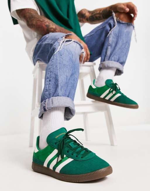 nitrógeno Distracción Profeta Zapatillas de deporte verdes Universal de adidas Originals | ASOS