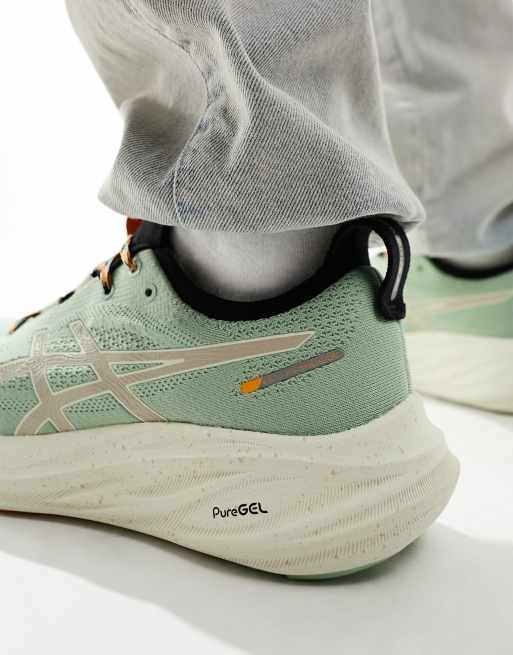 Asics verdes y amarillas best sale