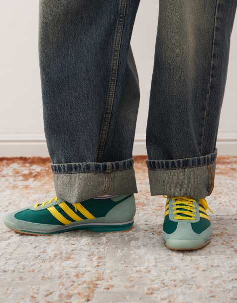 Zapatillas de deporte verdes y amarillas SL 72 OG de adidas Originals - view 1