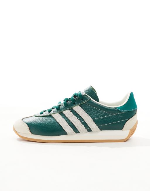Zapatillas de deporte verdes y blancas Country OG de adidas Originals